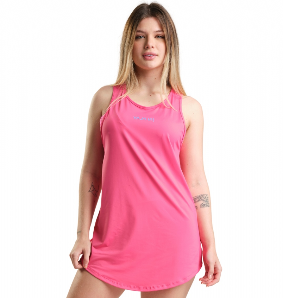 IN260 VESTIDO BEACH SOLAR ROSA PINK