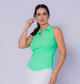 Blusa com Gola IN250 Verde