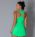 Vestido N IN191 verde