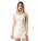 VESTIDO PLISSADO OFF WHITE C/SHORT